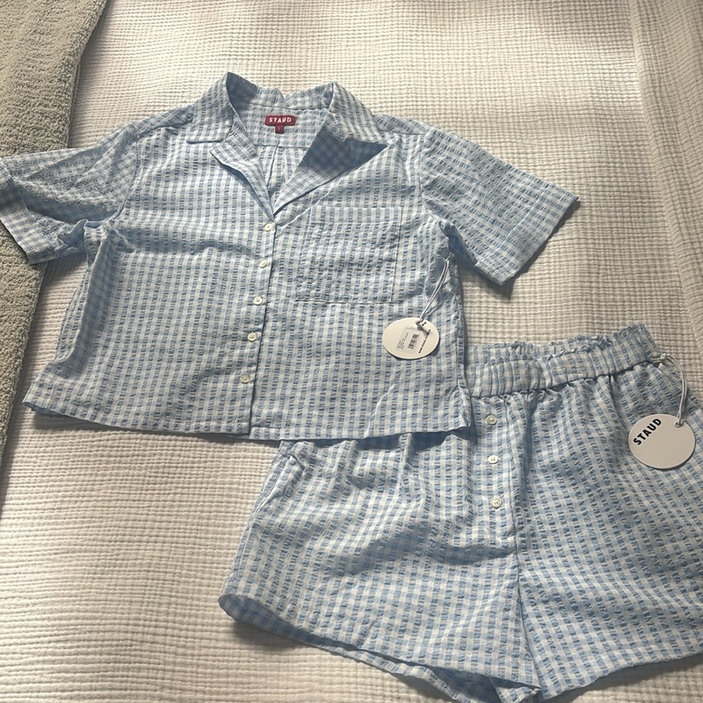 Staud gingham set